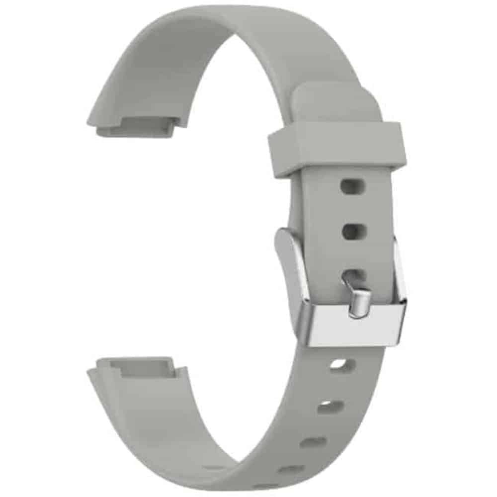 Replacement Sporty Silicone Strap for Fitbit Luxe - Grey, S/M