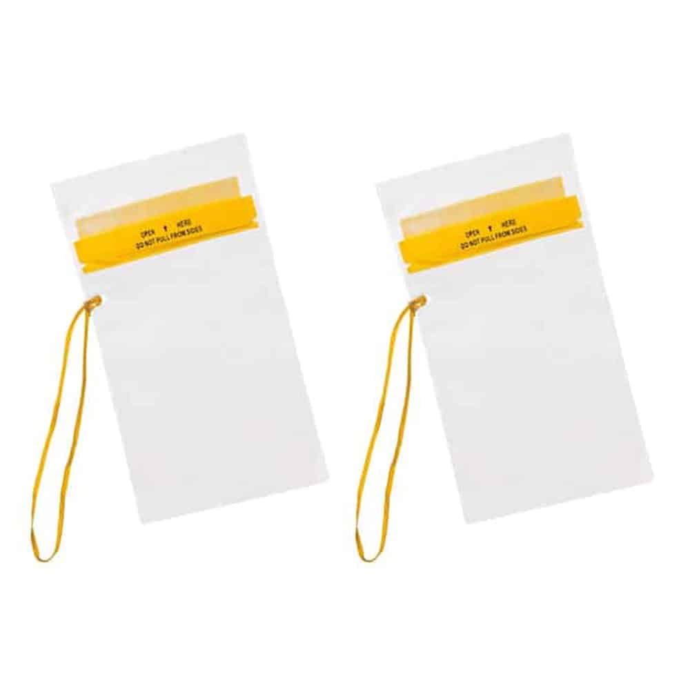 Navstar Splash Proof Phone Tablet Document Zipper Pouch - 15 x 103 cm - Combos - 5 Pack