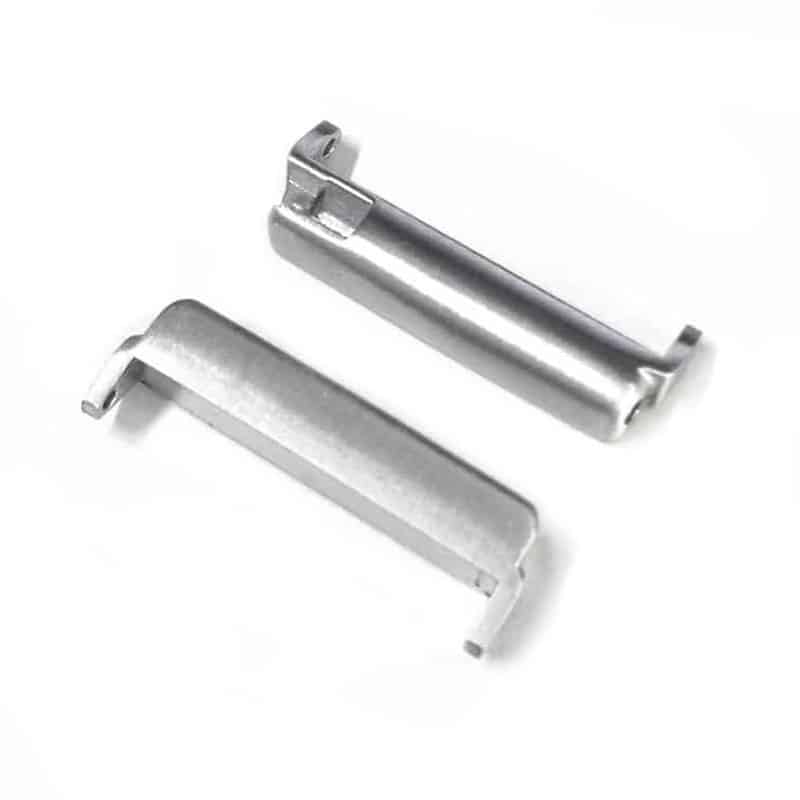 Stainless Steel Adapter Connectors for Fitbit Inspire/HR - Silver - Image 3