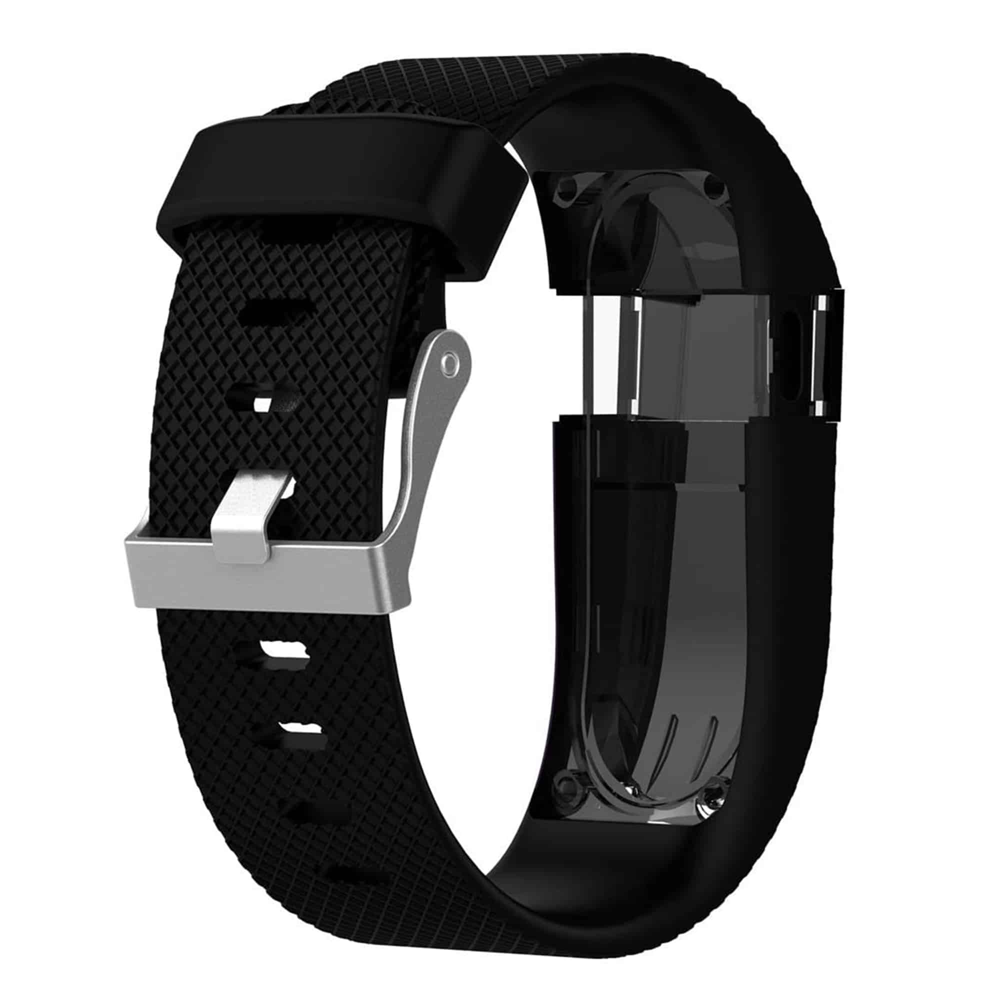 Silicone Strap for Fitbit Charge HR - Black, S/M - Image 3