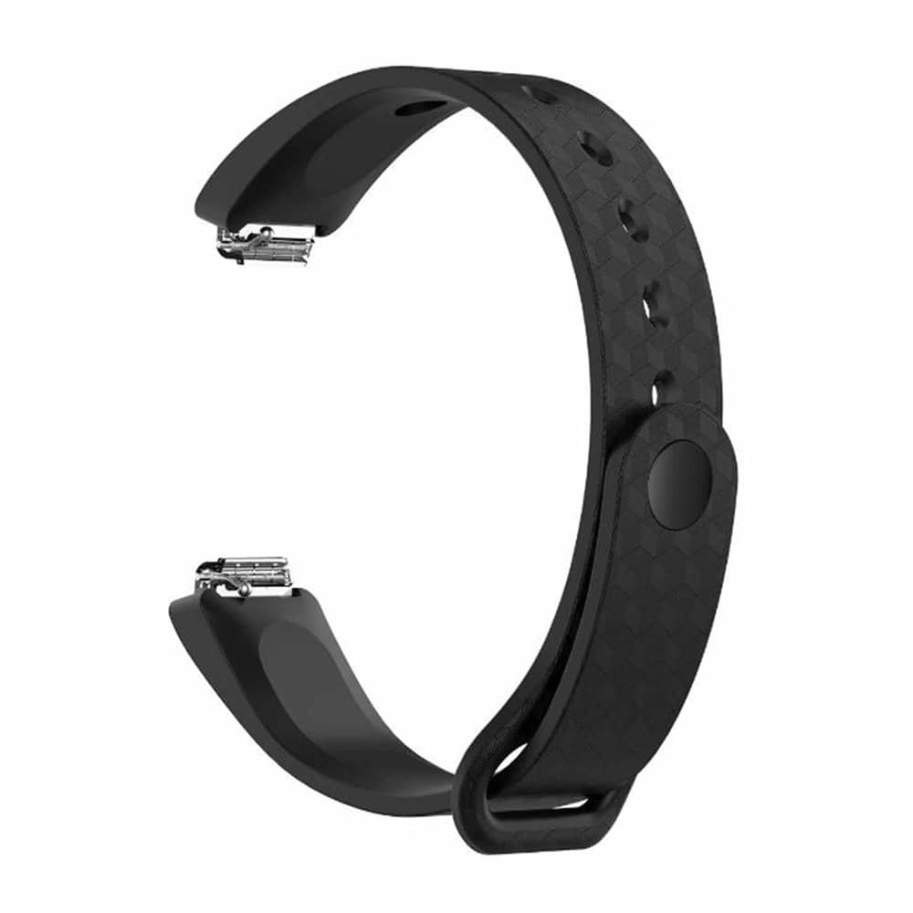 Replacement Silicone Strap for Fitbit Inspire - Black, M/L