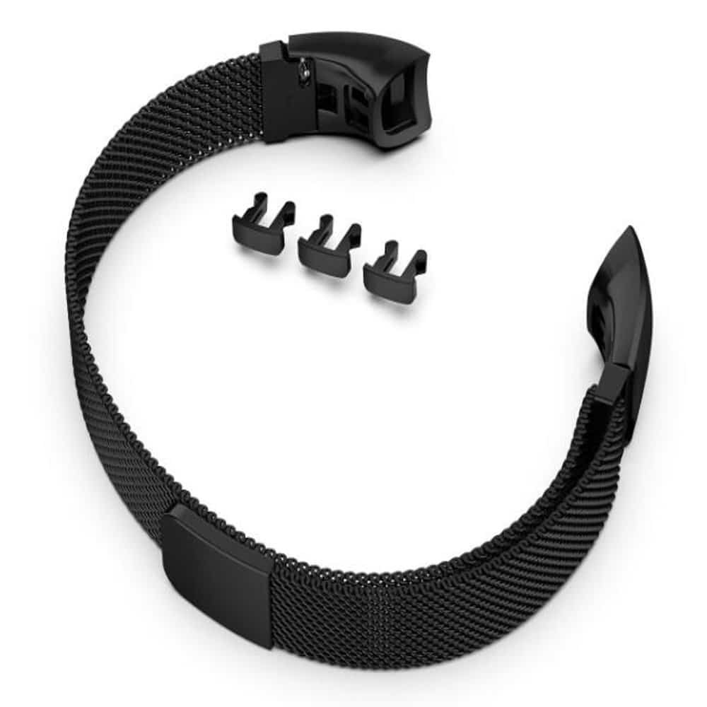 Stainless Steel Milanese Strap for Huawei Honor Band 4 / 5 - Black