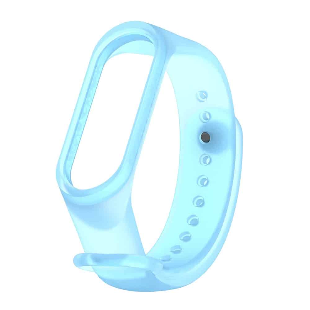 Xiaomi Band 6/5/4/3 Replacement TPU Silicone Strap (S-M-L) - Blue