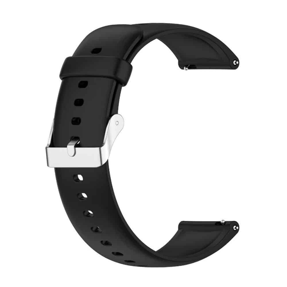 22mm Silicone Strap for Huawei Watch 3 - Black