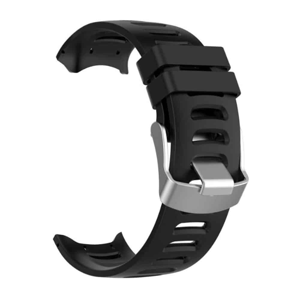 Replacement Silicone Strap for Garmin Forerunner 610 - Black, 1 Pack