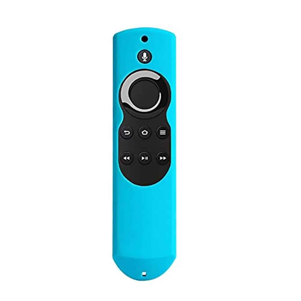 Silicone Protective Remote Case for Fire TV Stick 4K/Alexa Voice - End of Range - Light Blue