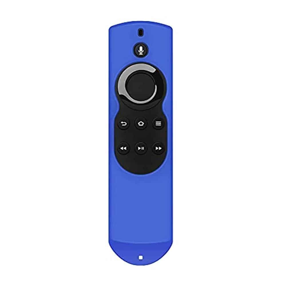 Silicone Protective Remote Case for Fire TV Stick 4K/Alexa Voice - End of Range - Dark Blue