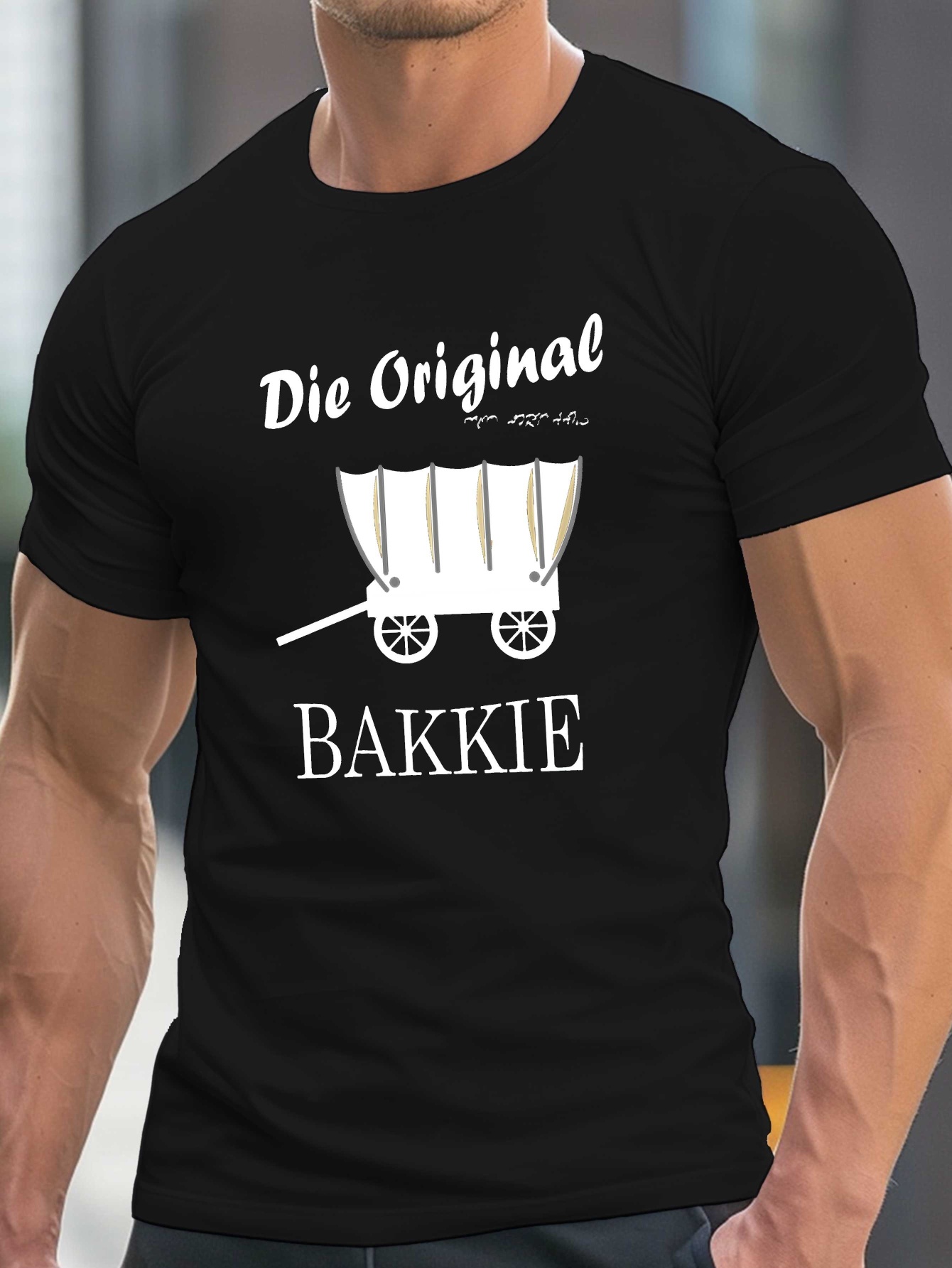 Mens Funny Afrikaans Print T-Shirt - Image 2
